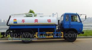 东风平头吸粪车 高效环卫解决方案的性价比之选